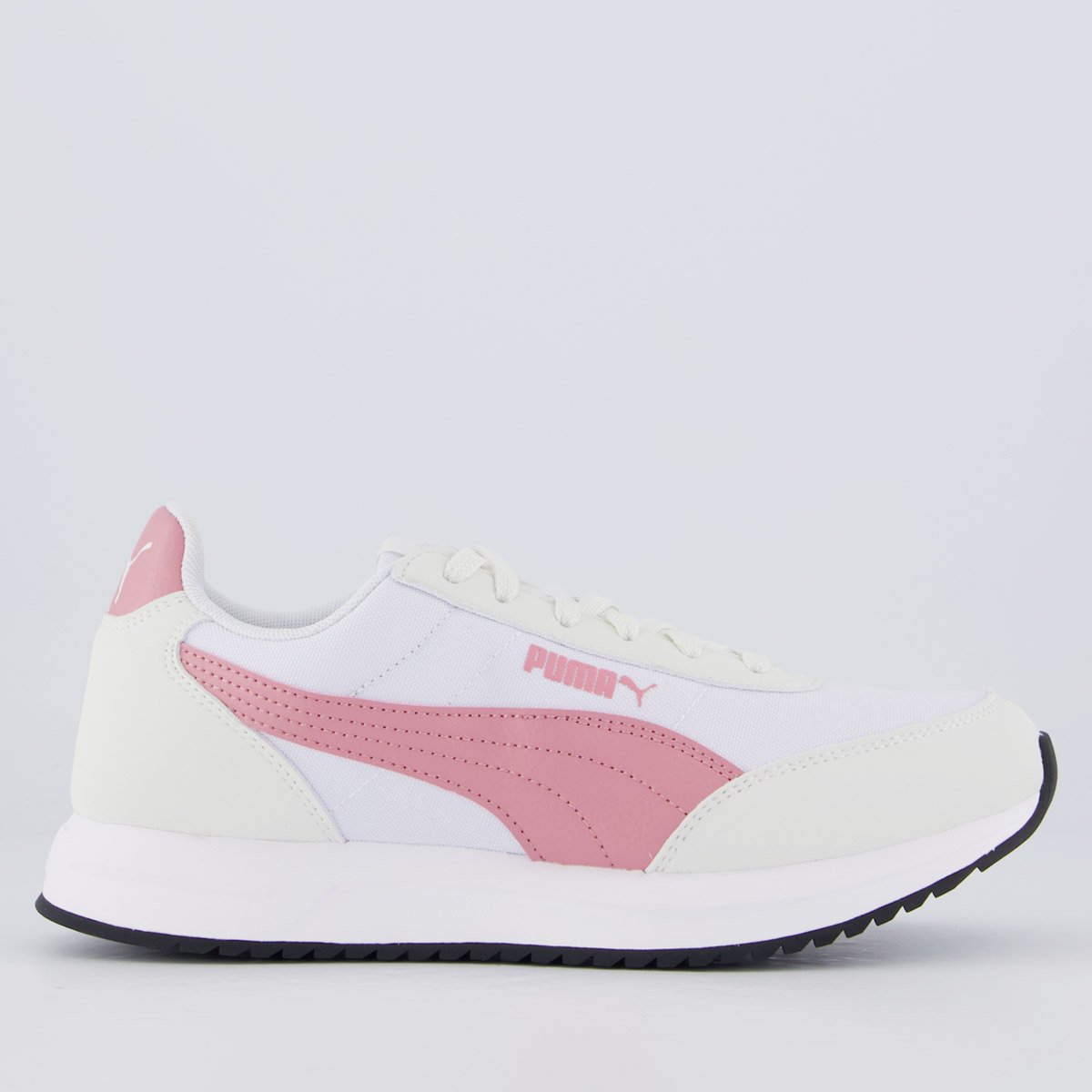 Tênis Puma R78 Lightwind Feminino Branco e Rosa