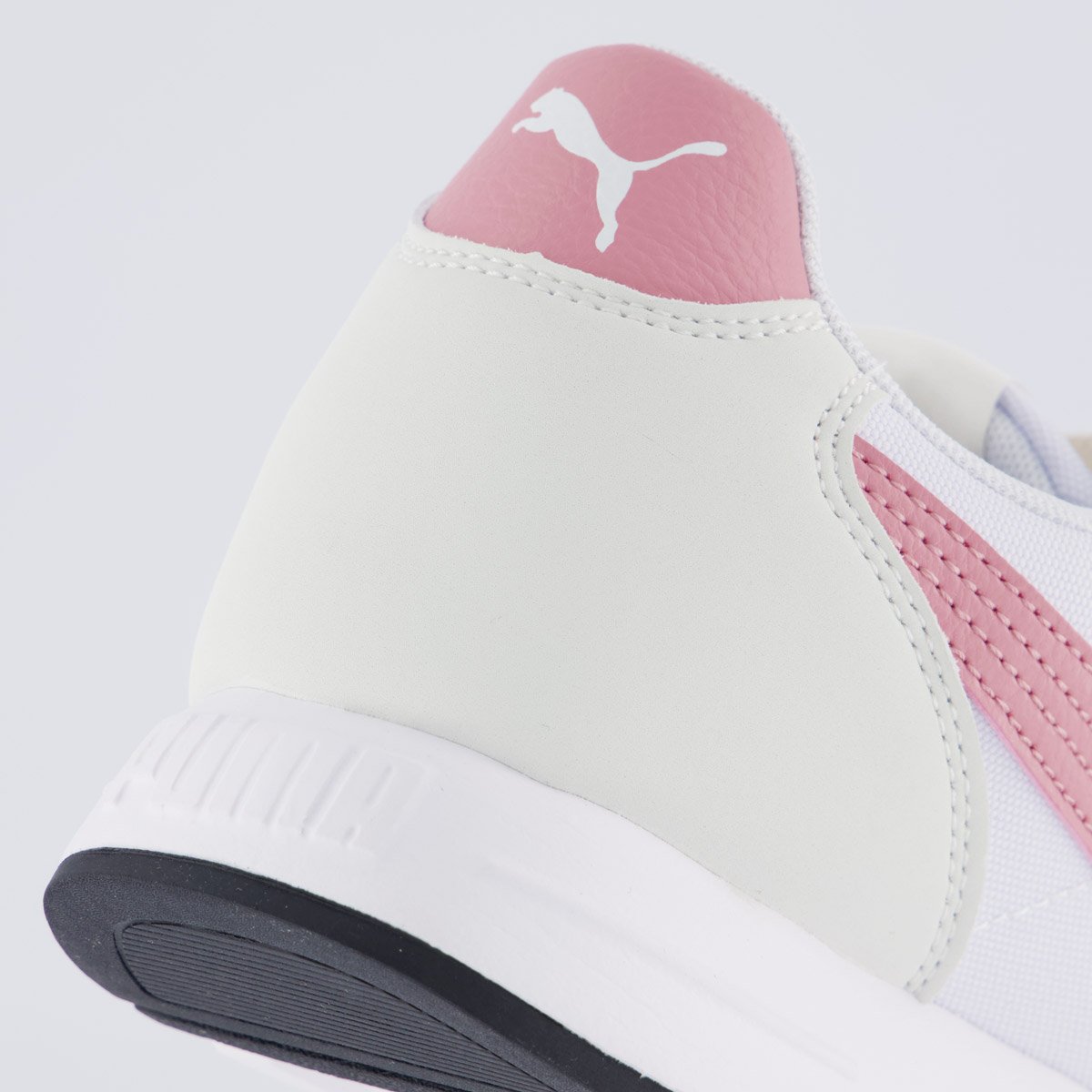 Tênis Puma R78 Lightwind Feminino Branco e Rosa Branco 6