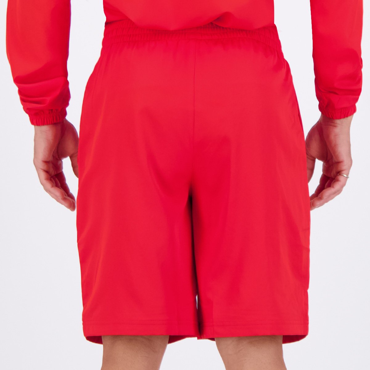 Shorts Puma ESS Woven 9 Vermelho Vermelho 4
