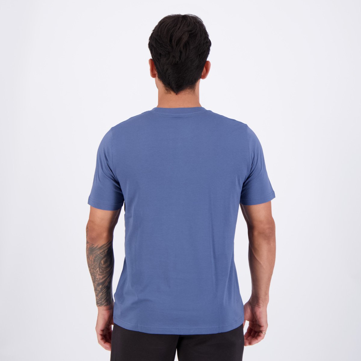 Camiseta Puma ESS No. 1 Logo Azul Marinho Azul 4