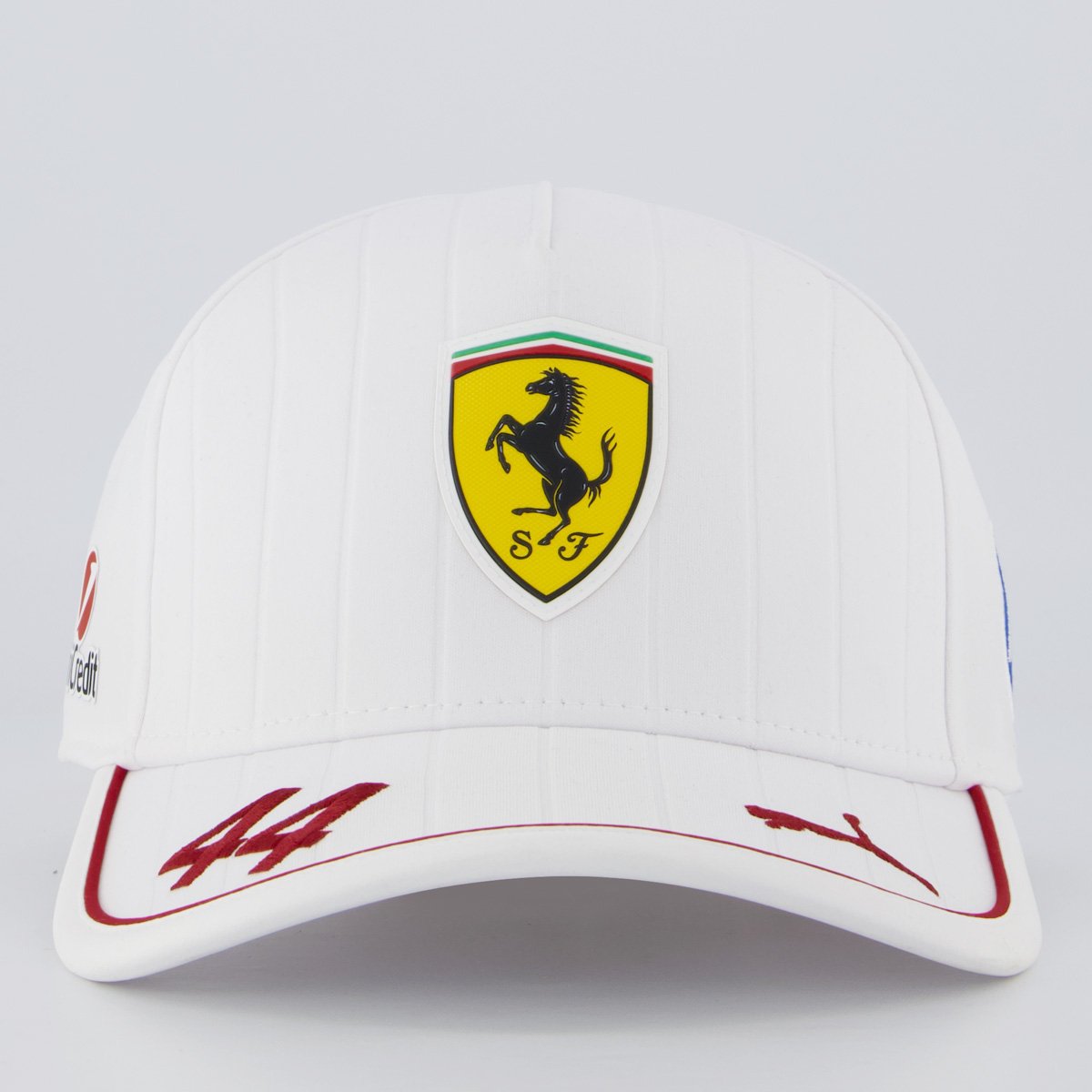 Boné Puma Ferrari Hamilton BB Branco Branco 2