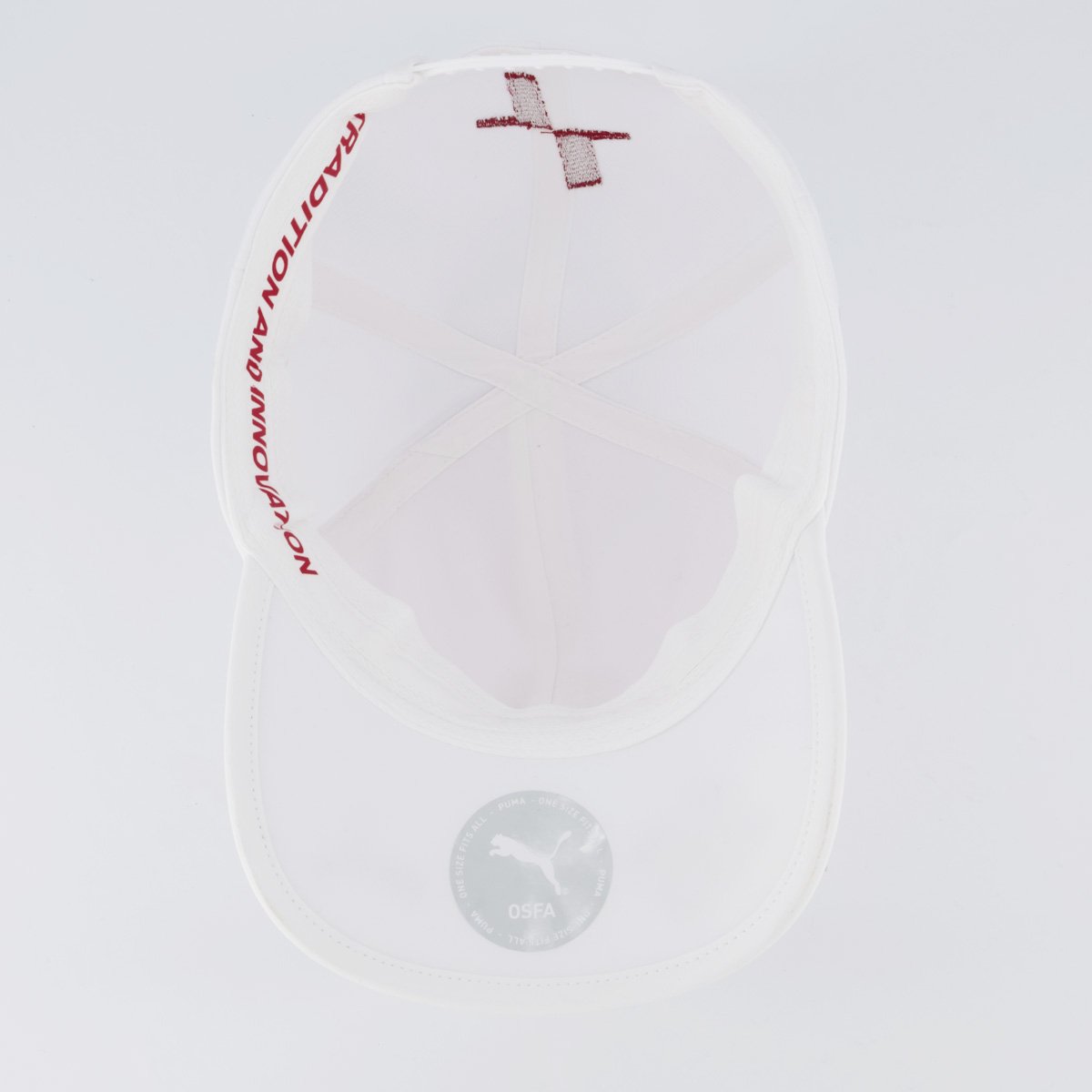 Boné Puma Ferrari Leclerc LC Branco Branco 4