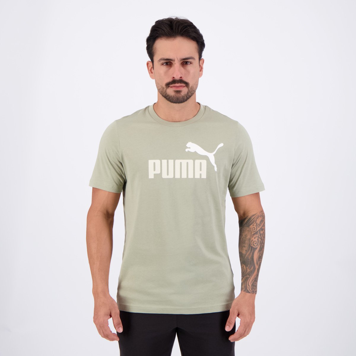 Camiseta Puma ESS 2 Color NO. 1 Verde Claro