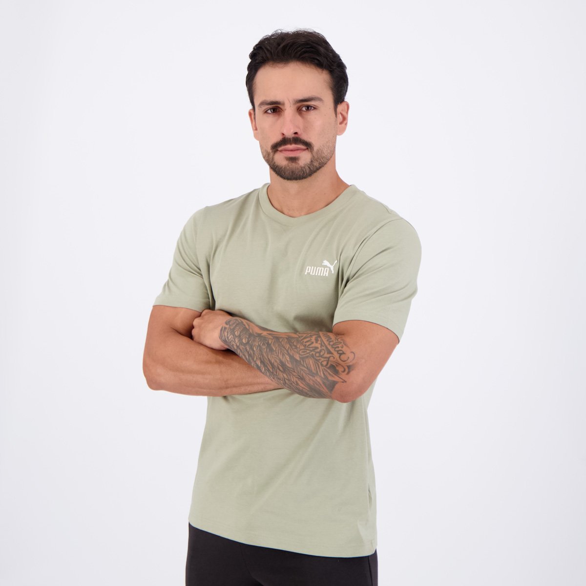 Camiseta Puma ESS 2 Color Small No 1 Verde 3