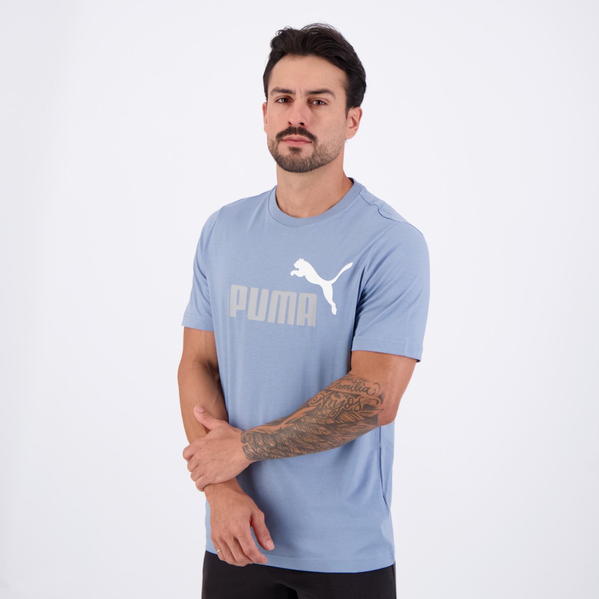 Camiseta Puma ESS 2 Color NO 1 Azul Azul 3