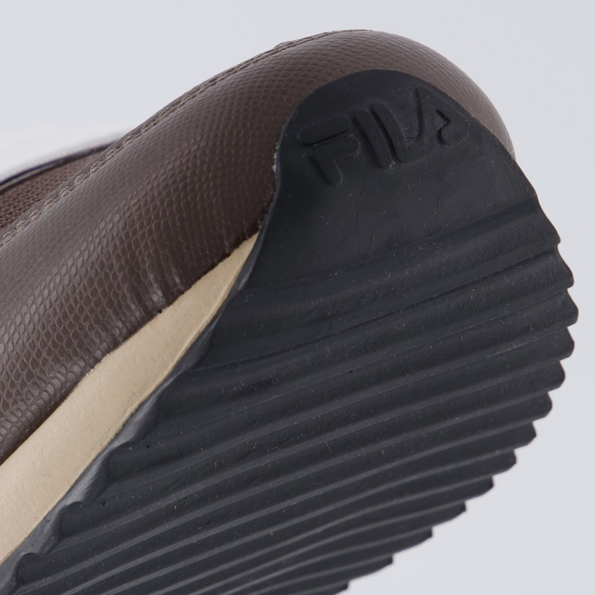 Tênis Fila Euro Jogger Sport II Marrom e Branco Marrom 8