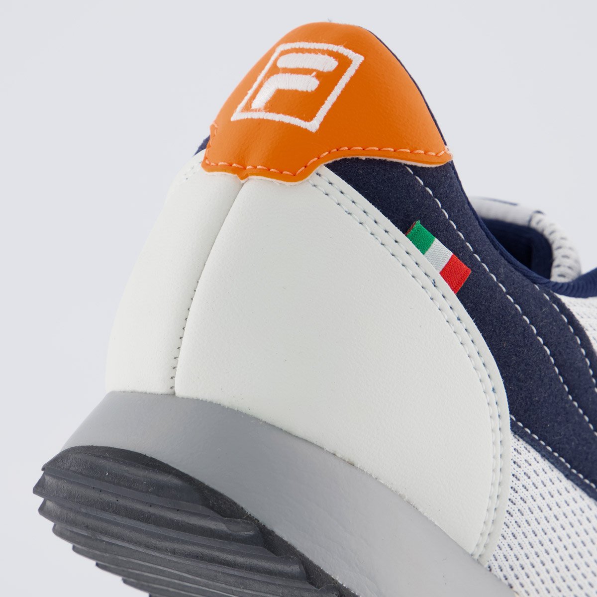 Tênis Fila Euro Jogger Sport II Branco e Marinho Branco 6