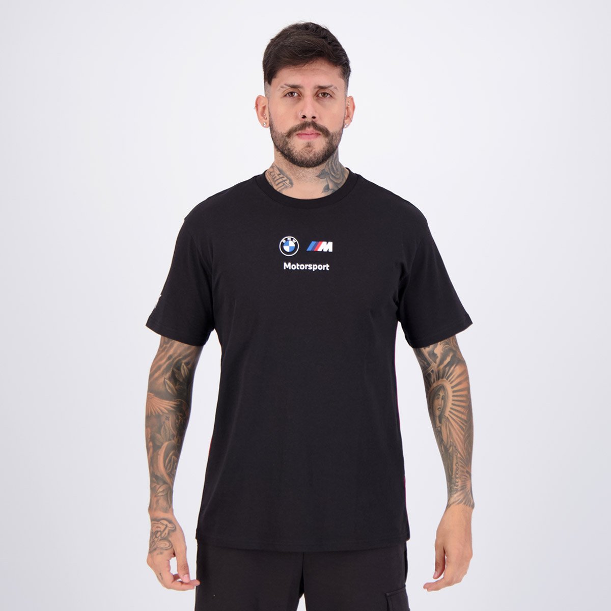 Camiseta Puma BMW MMS ESS+ II Preta