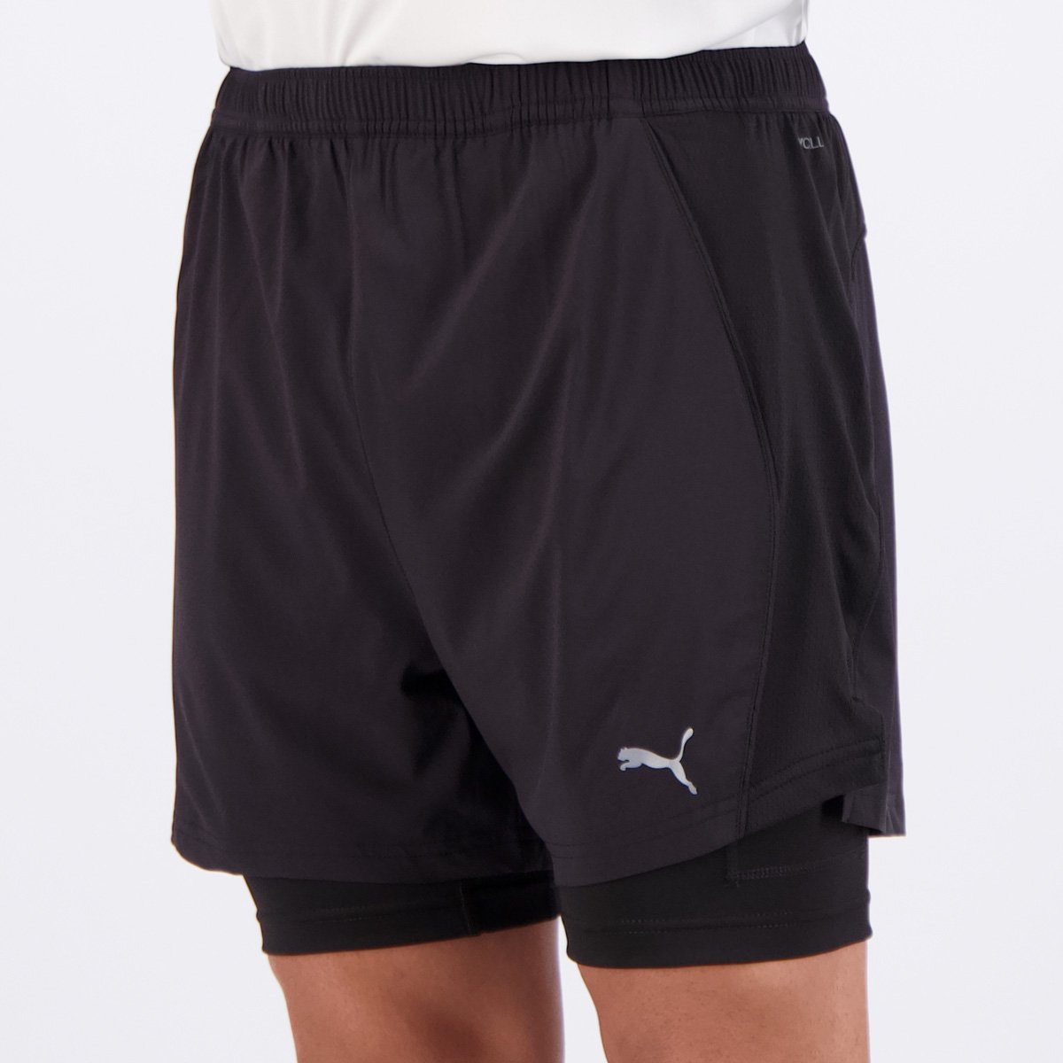 Shorts Puma 2IN1 Velocity Preto Preto 3