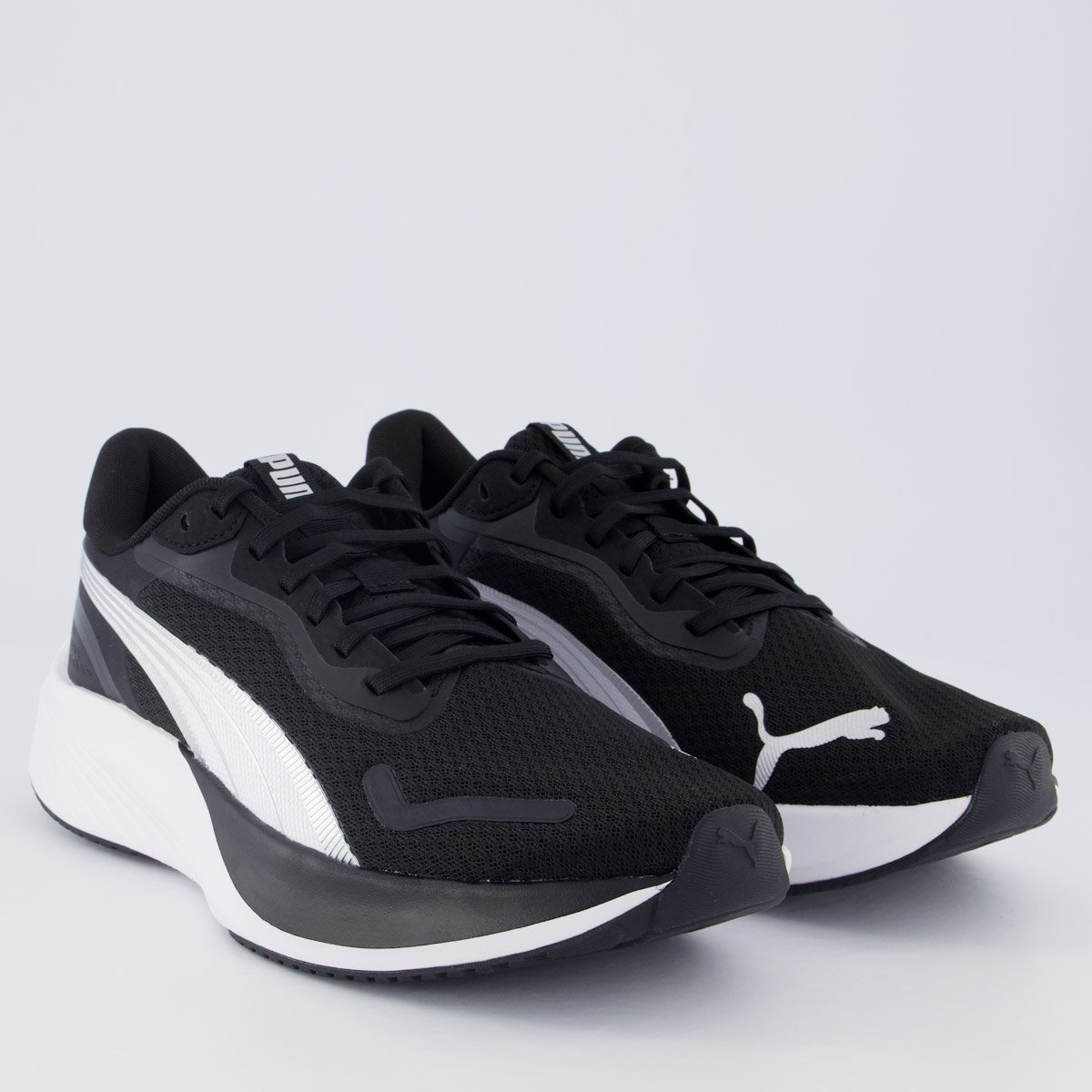 Tênis Puma Pounce Lite Preto e Branco Preto 2