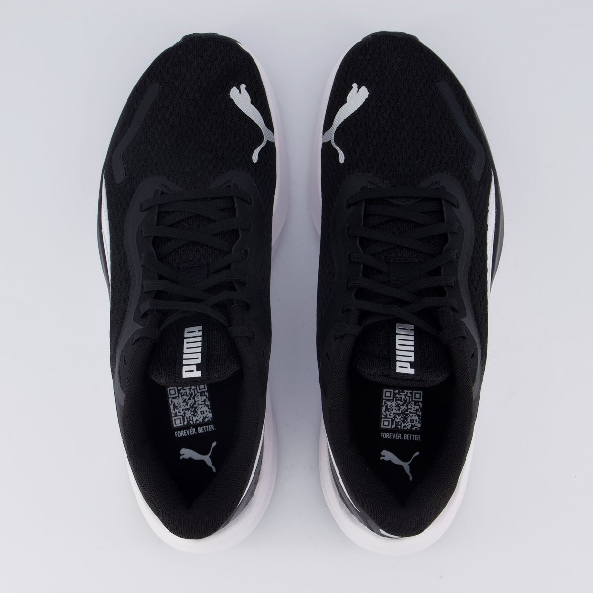 Tênis Puma Pounce Lite Preto e Branco Preto 4