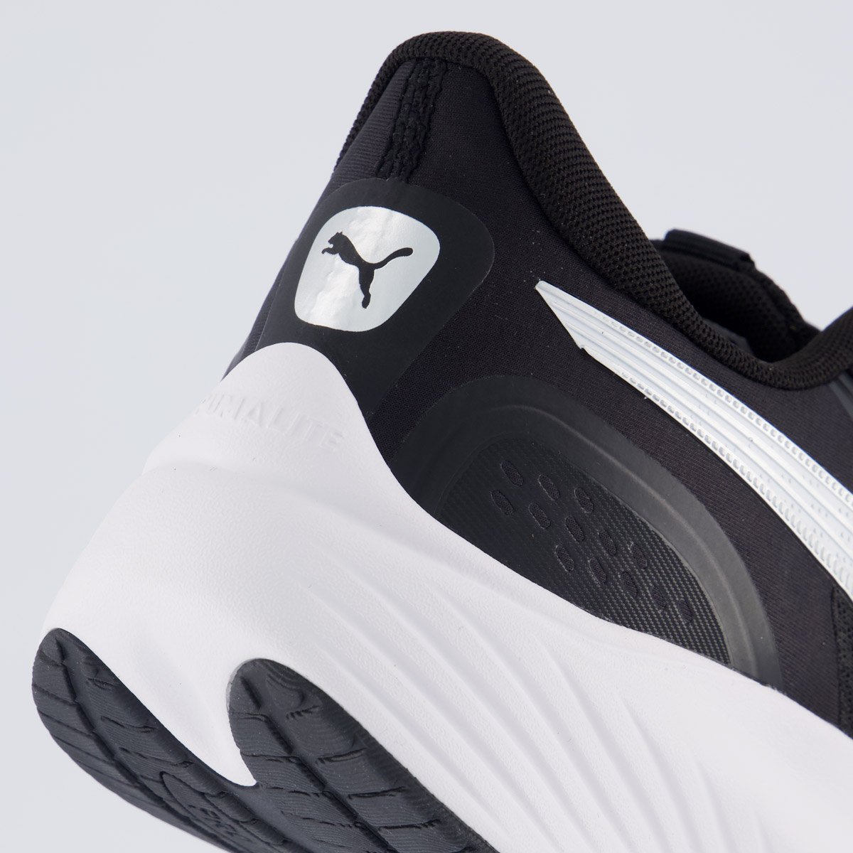 Tênis Puma Pounce Lite Preto e Branco Preto 6