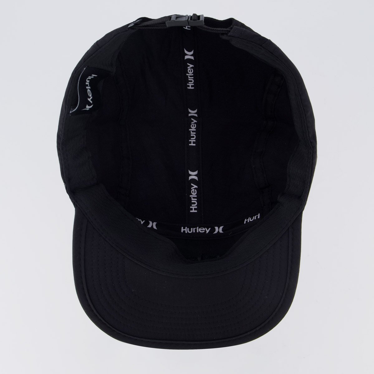 Boné Hurley O&O Preto e Cinza Preto 4