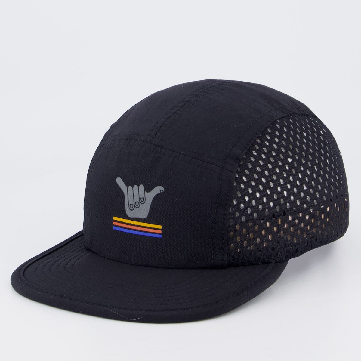 Boné Hang Loose Logo Preto e Cinza