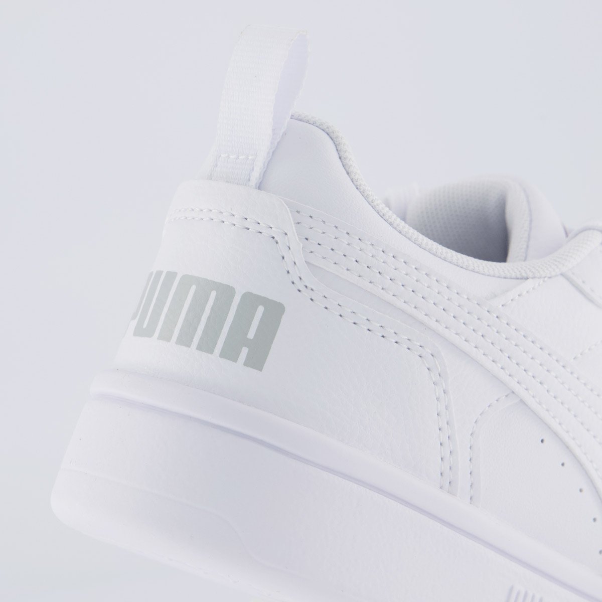 Tênis Puma Rebound V6 Feminino Branco Branco 6