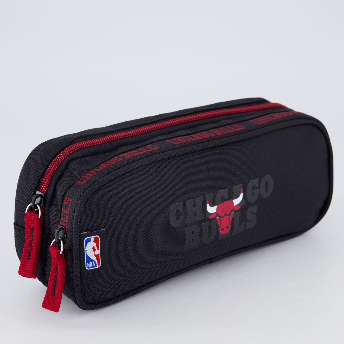 Estojo NBA Chicago Bulls Legend Preto Preto 3
