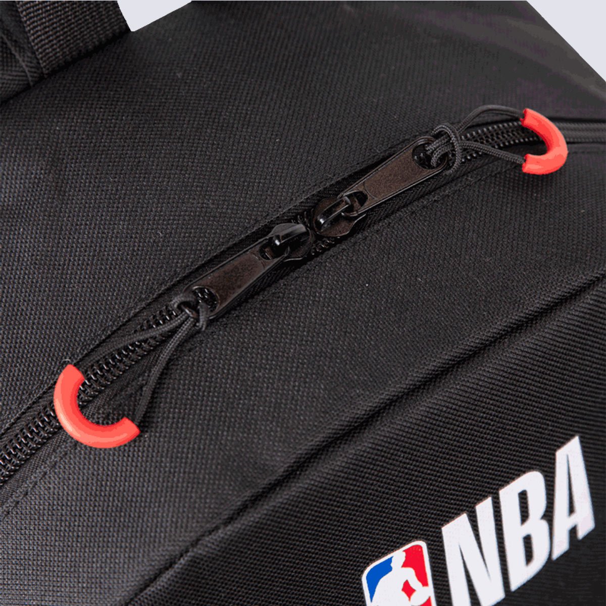 Mochila NBA Basics Preta e Vermelho Preto 6