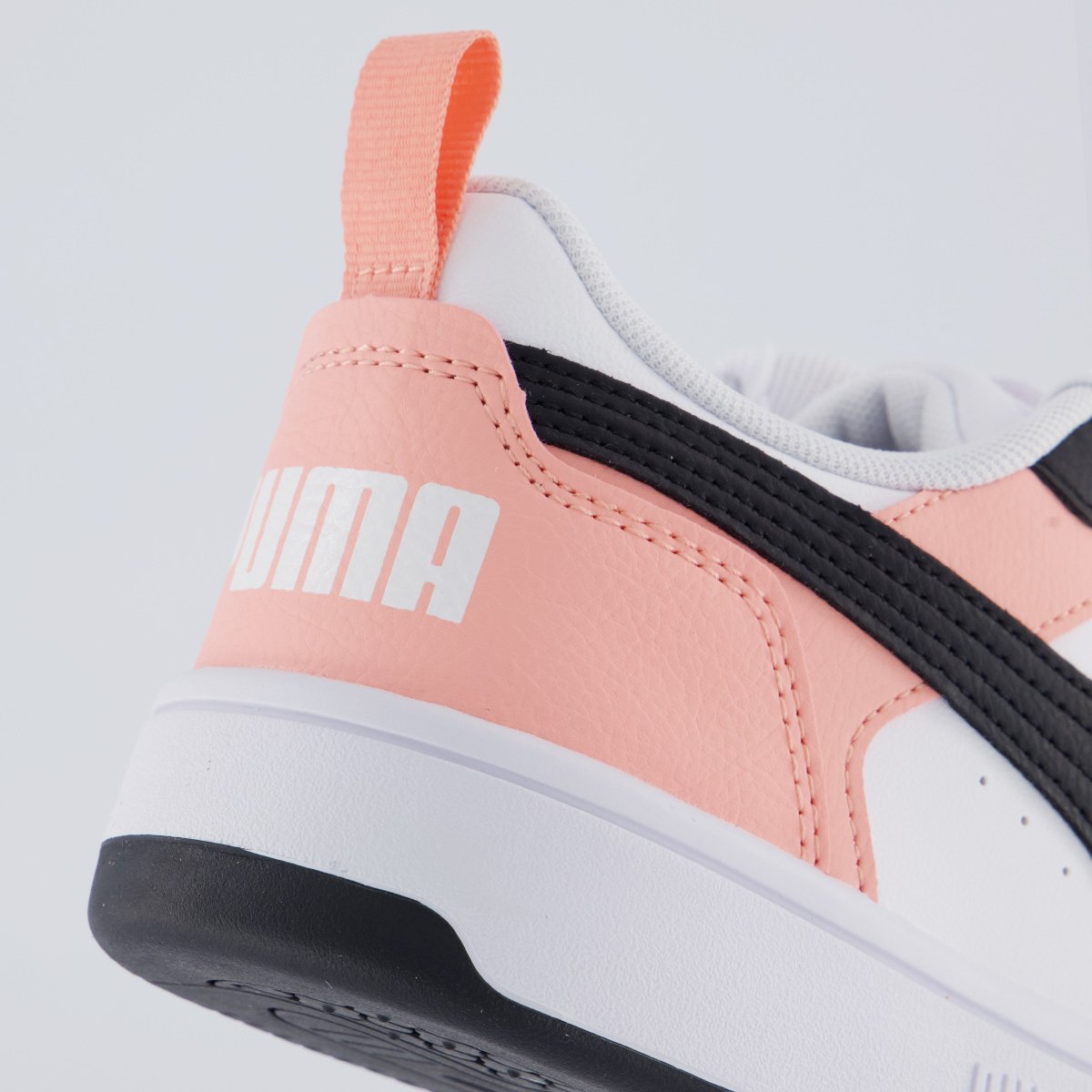 Tênis Puma Rebound V6 Feminino Preto e Rosa Preto/Rosa 6