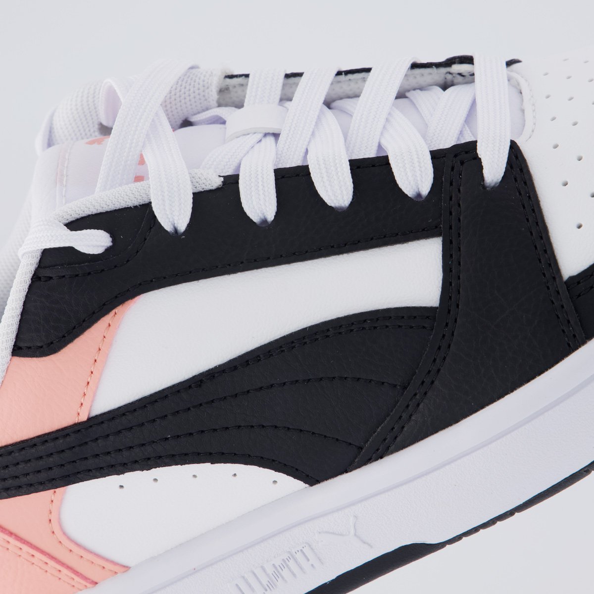 Tênis Puma Rebound V6 Feminino Preto e Rosa Preto/Rosa 7