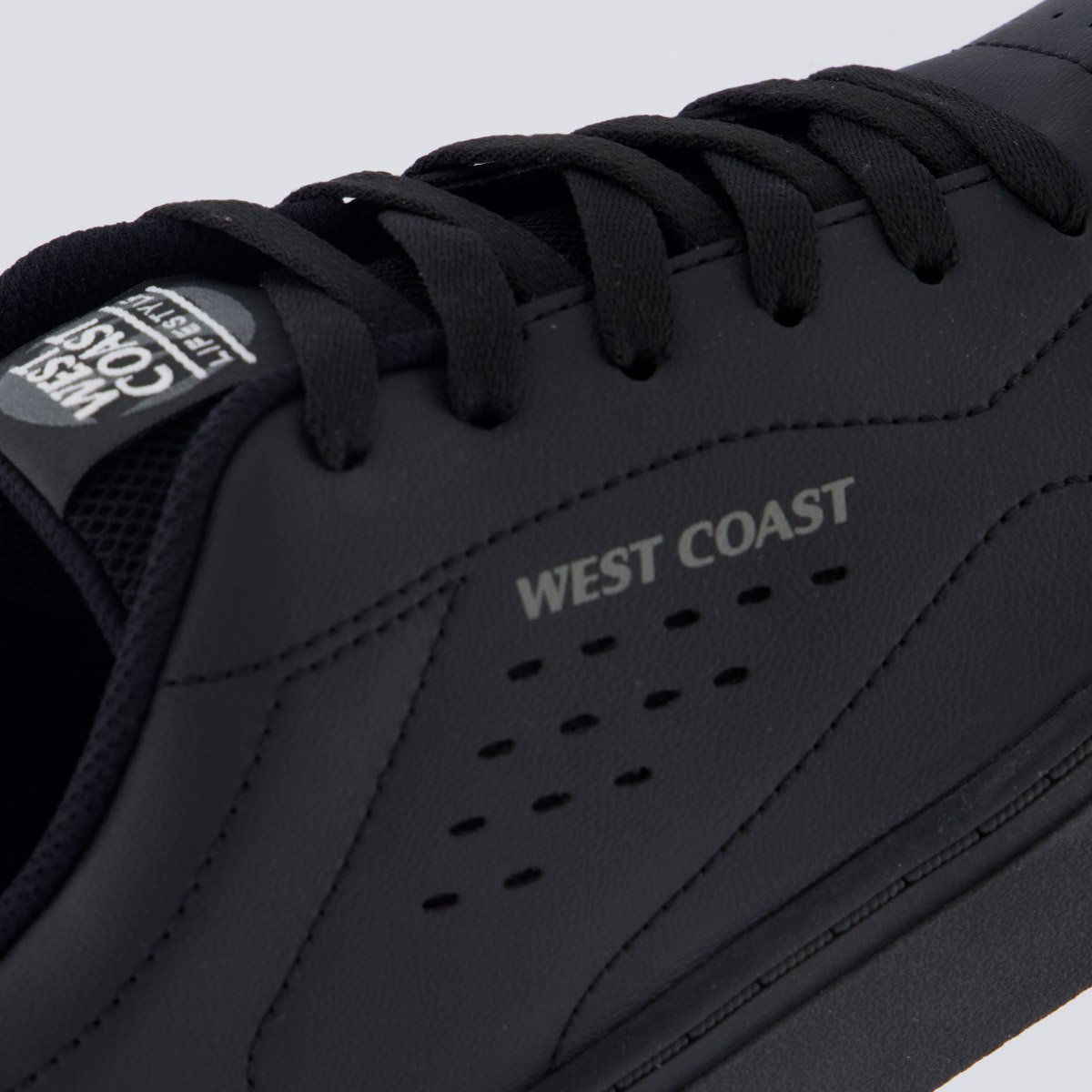 Tênis West Coast Monaco All Black Preto 7