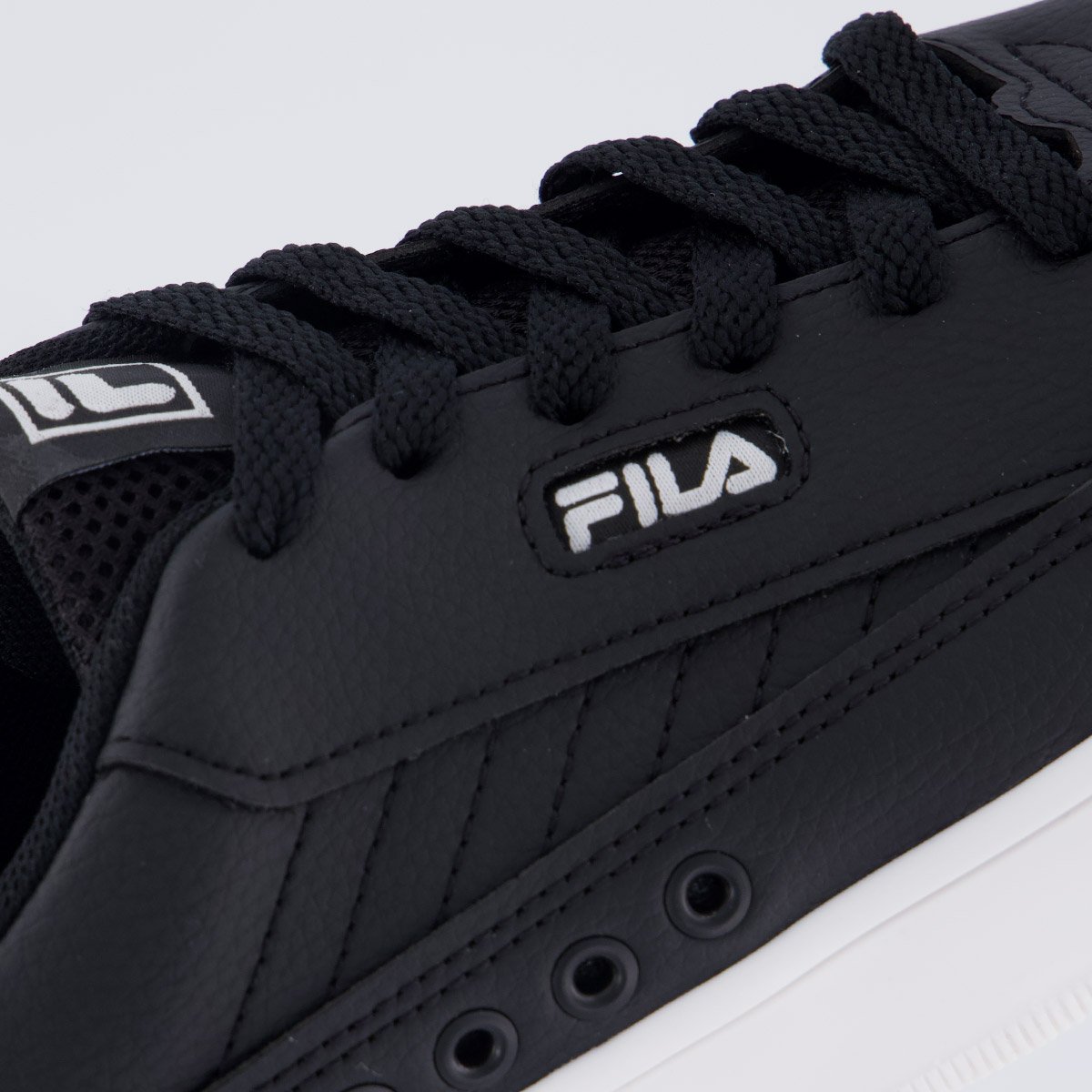 Tênis Fila Vortex Preto e Branco Preto 7