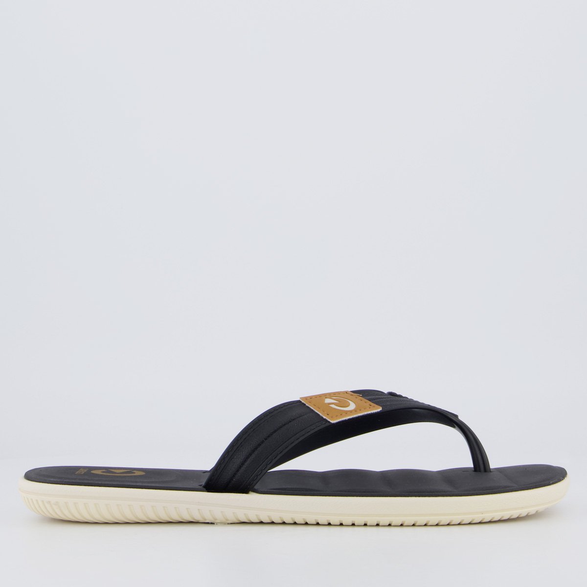 Chinelo Cartago Aspen Marrom Preto/Marrom 2