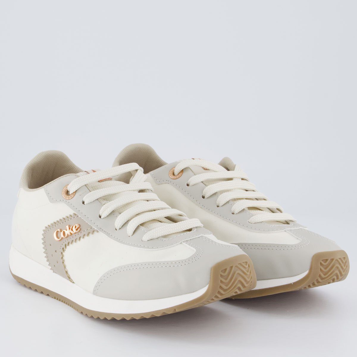 Tênis Coca Cola Eclipse Wave Feminino Off White Off White 2