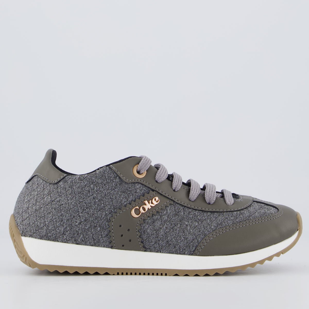 Tênis Coca Cola Eclipse Sense Feminino Cinza