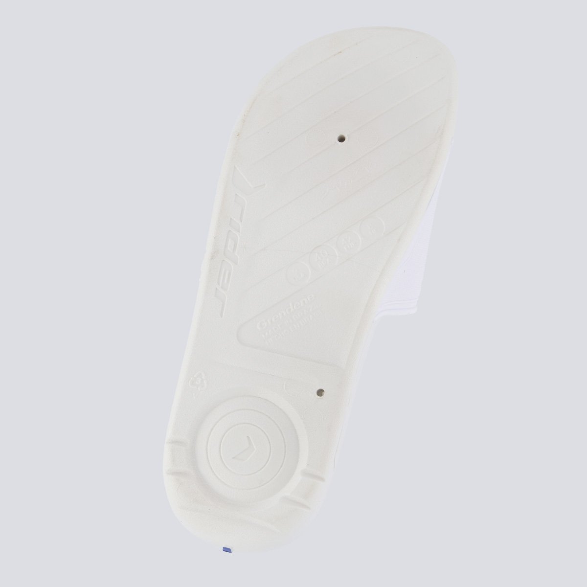 Chinelo Slide Rider Start Branco e Azul Branco 5