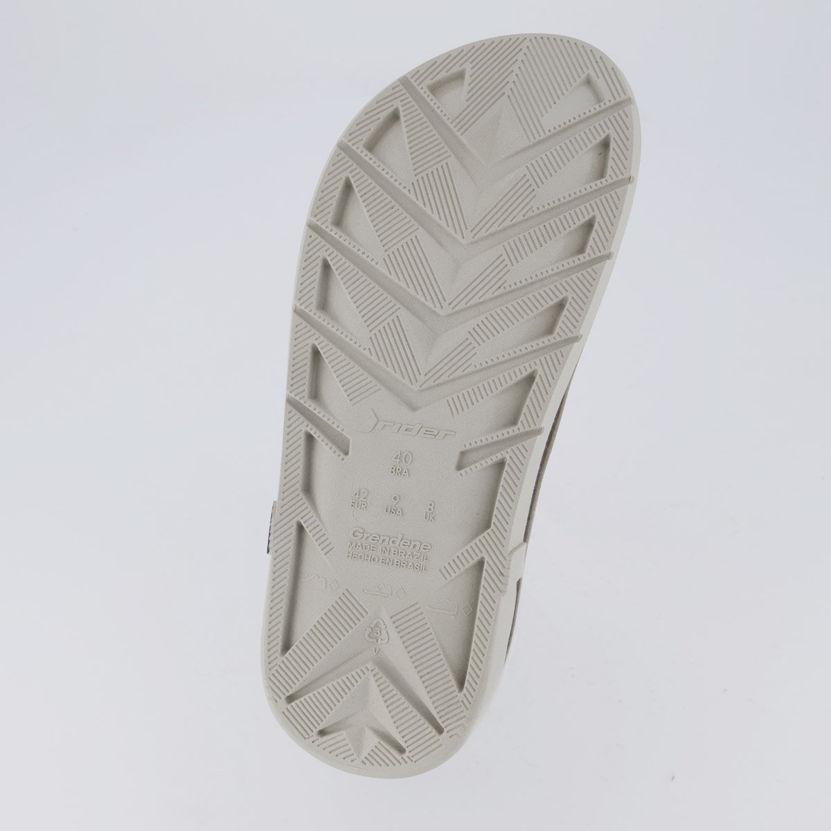 Chinelo Rider Feat Bege e Cinza Bege 5