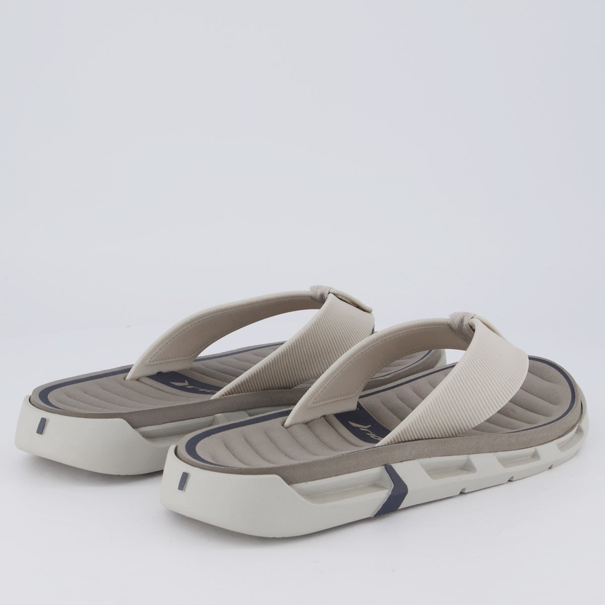 Chinelo Rider Feat Bege e Cinza Bege 4