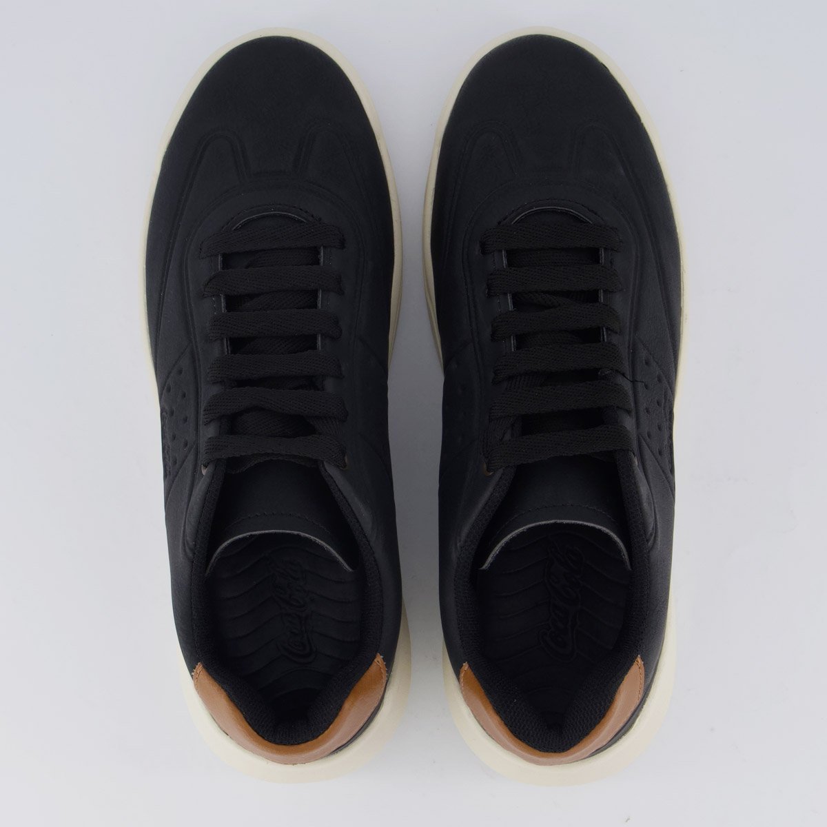 Tênis Coca Cola Soho Sky Preto e Caramelo Preto 4