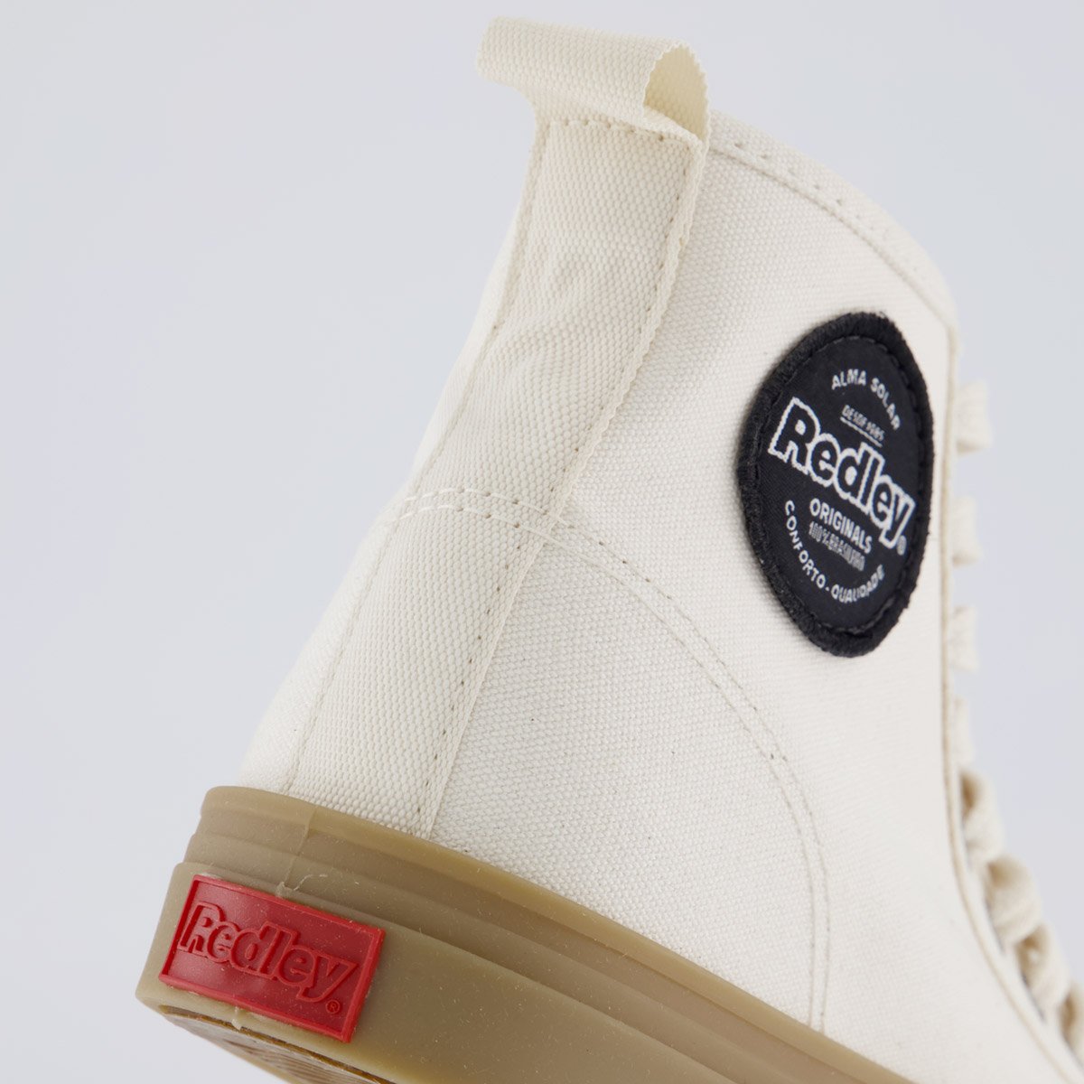 Tênis Redley High Látex Feminino Off White Off White 6