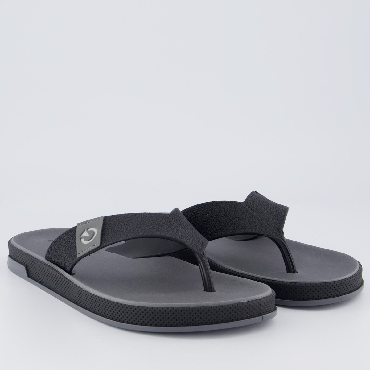 Chinelo Cartago Milão Plus Preto Preto 3