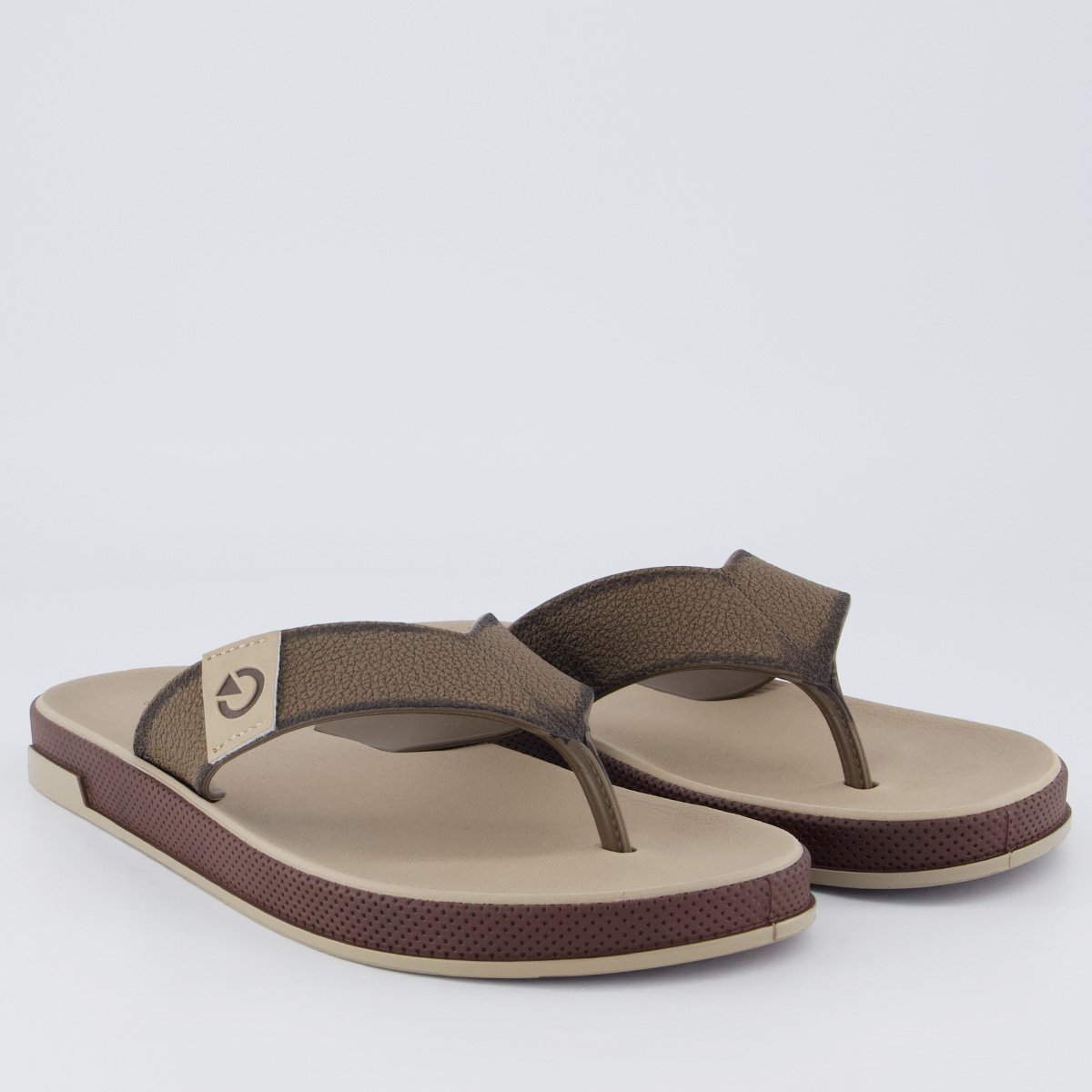 Chinelo Cartago Milão Plus Marrom Marrom 3