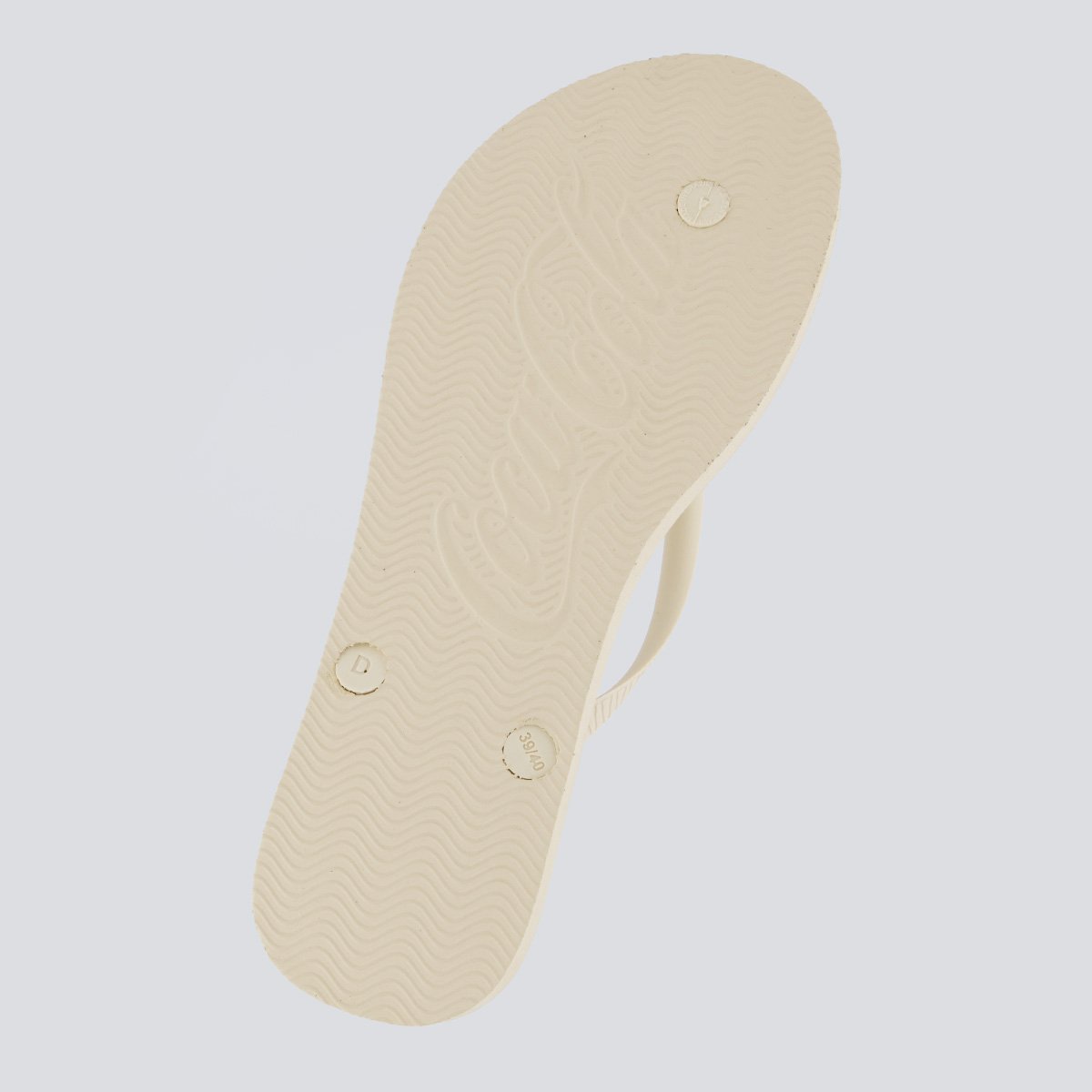 Chinelo Coca Cola Metallic Feminino Bege Bege 5