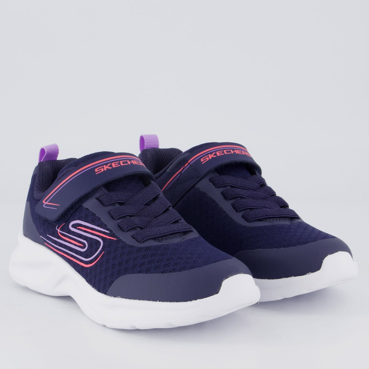 Tênis Skechers Dynamic Infantil Marinho Azul 2