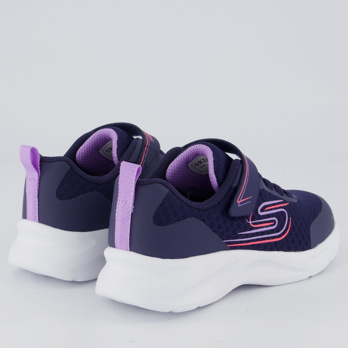 Tênis Skechers Dynamic Infantil Marinho Azul 3