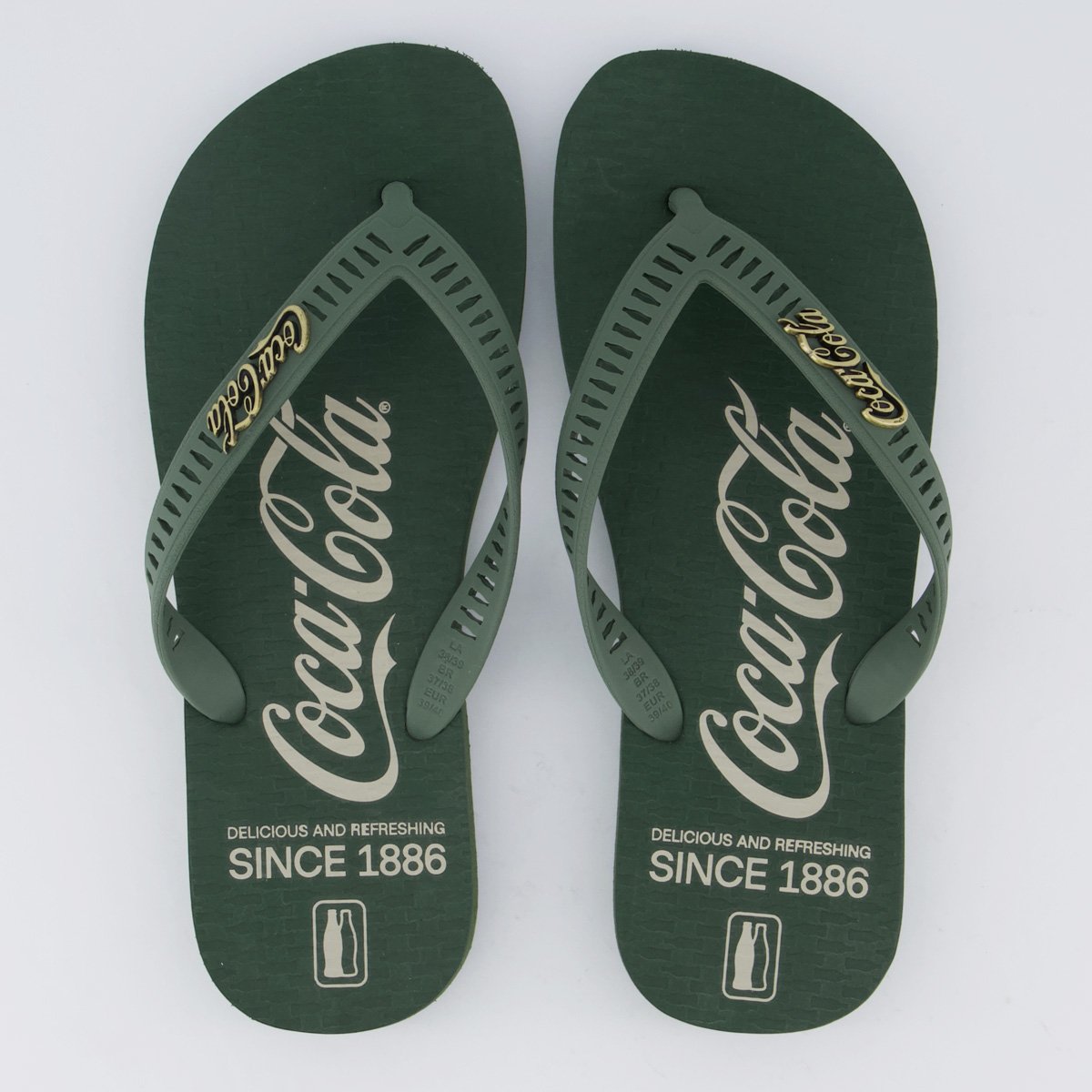 Chinelo Coca Cola Glen Verde