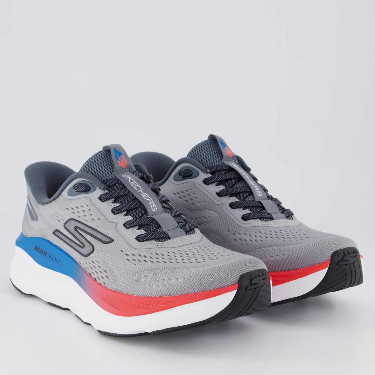 Tênis Skechers Max Run Cinza Cinza 2