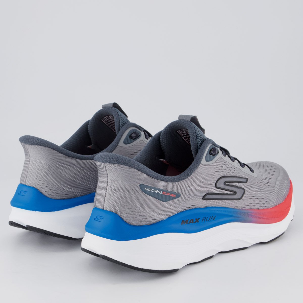 Tênis Skechers Max Run Cinza Cinza 3