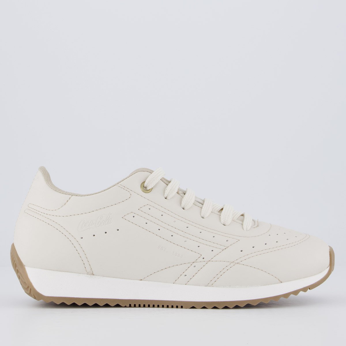 Tênis Coca Cola Eclipse Town Feminino Off White