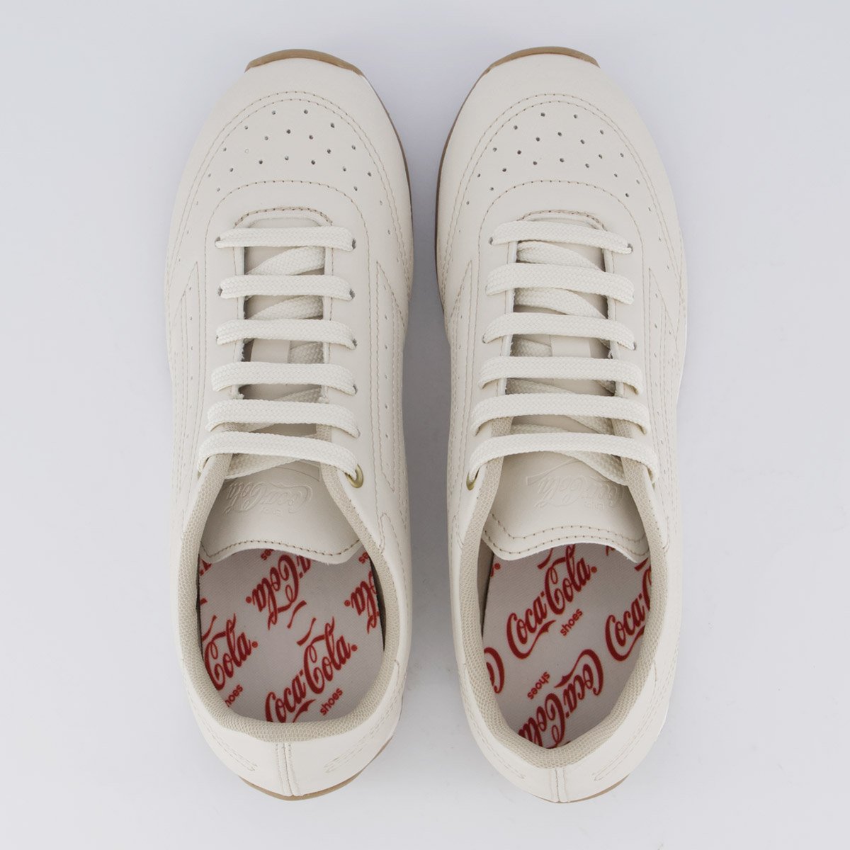 Tênis Coca Cola Eclipse Town Feminino Off White Off White 4