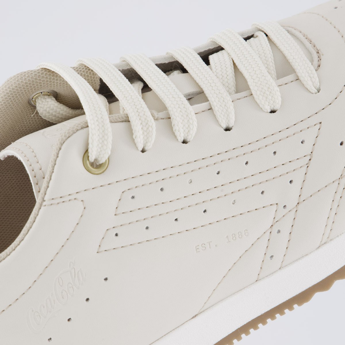 Tênis Coca Cola Eclipse Town Feminino Off White Off White 7