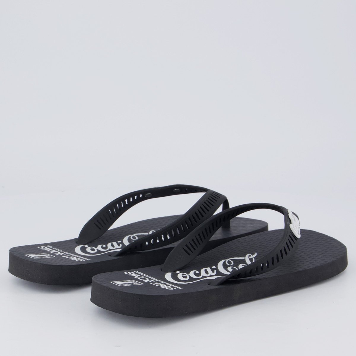 Chinelo Coca Cola Glen Preto Preto 4