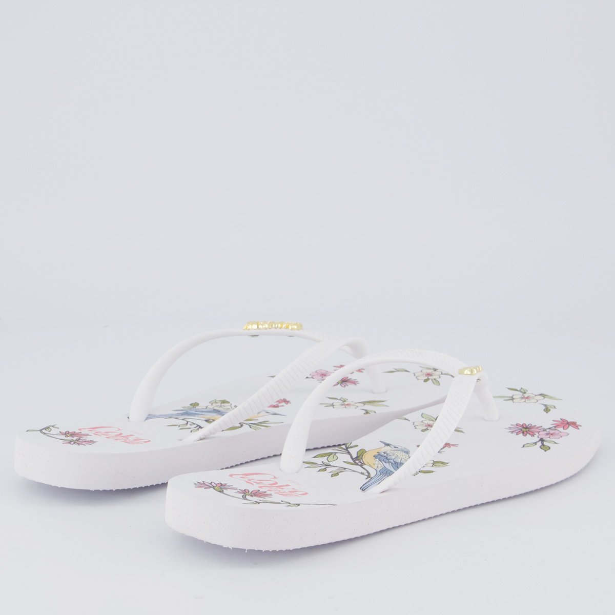 Chinelo Coca Cola Square Bird Feminino Branco Branco 4