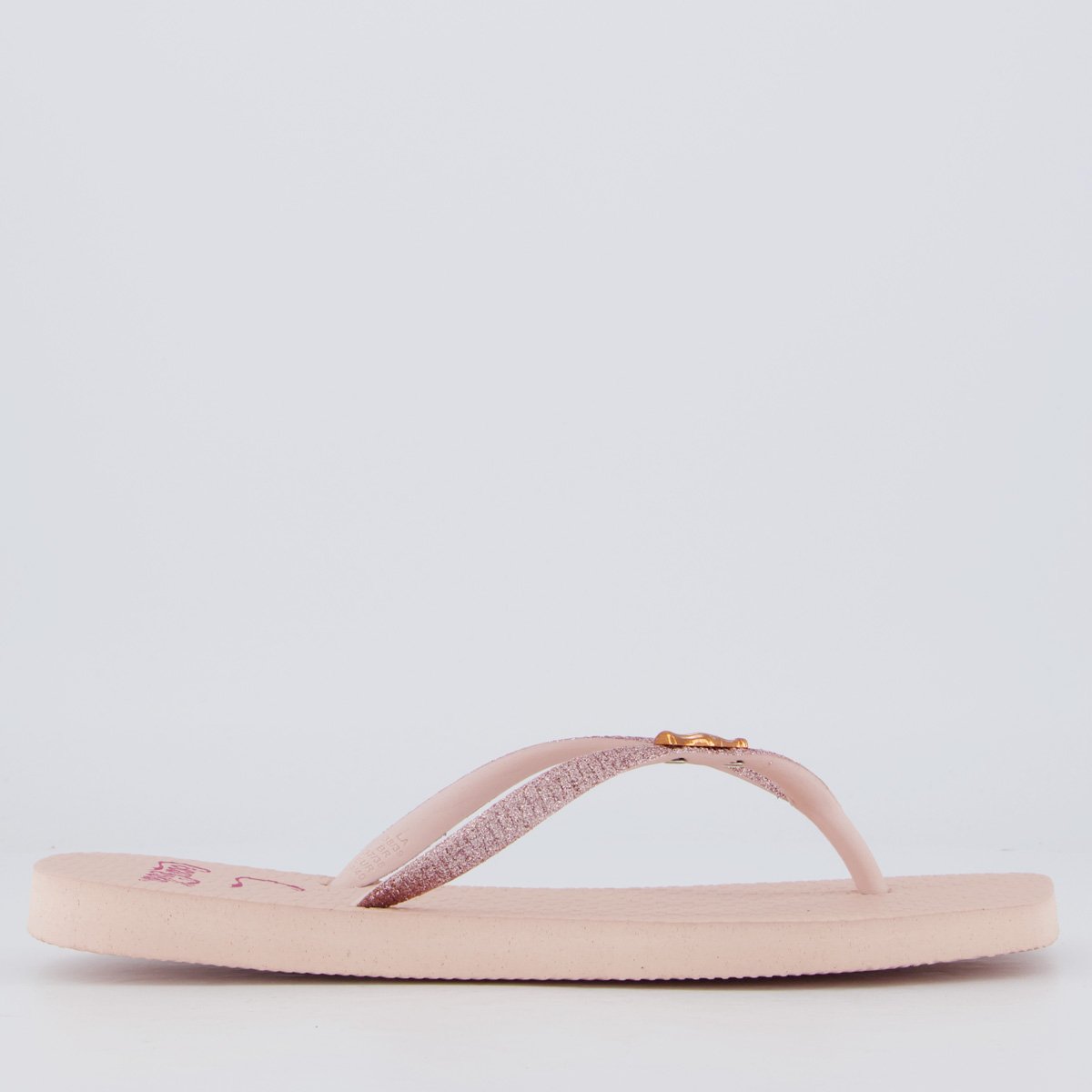 Chinelo Coca Cola Square C Gold Feminino Rosé 2