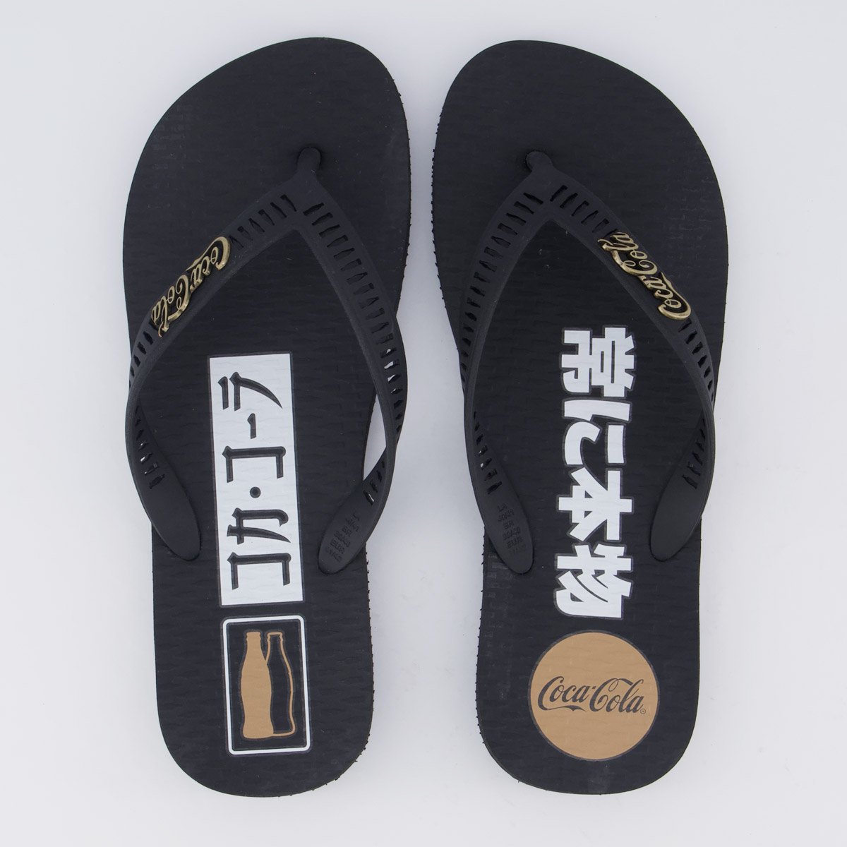 Chinelo Coca Cola Kanpai Preto