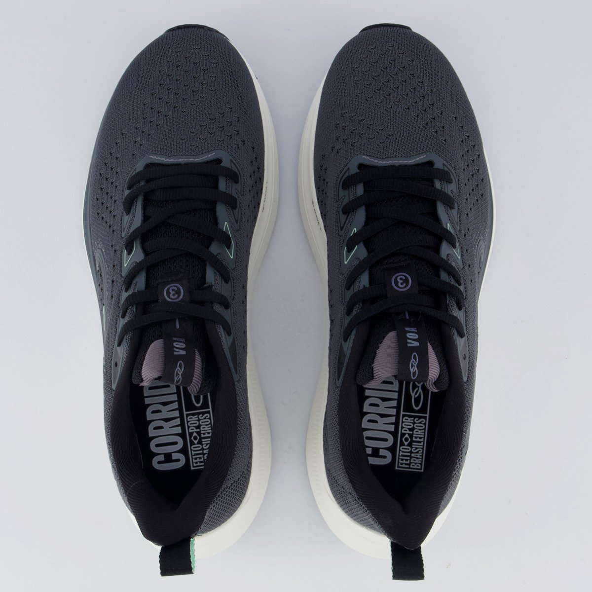 Tênis Olympikus Voa 3 Cinza Escuro Cinza 4