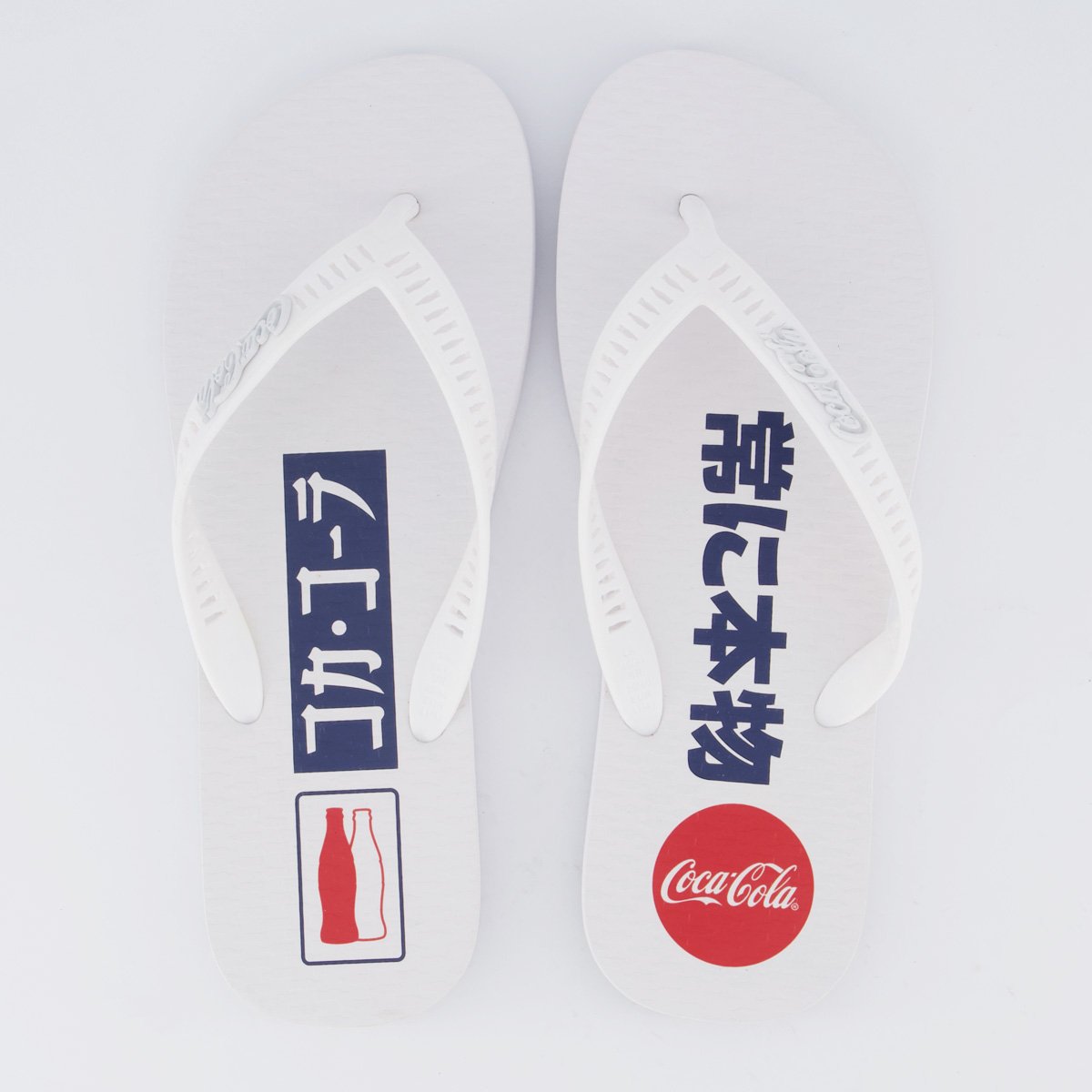 Chinelo Coca Cola Kanpai Branco
